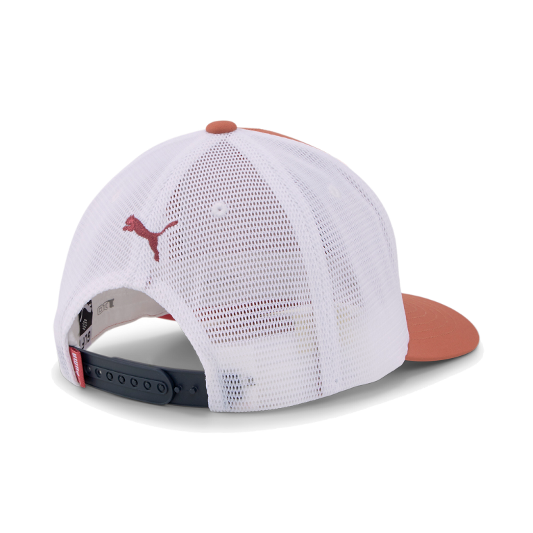 PUMA Golf Puma Sundown Trucker P Snapback Cap 4 PUMA Golf Puma Sundown Trucker P Snapback Cap - Image 2