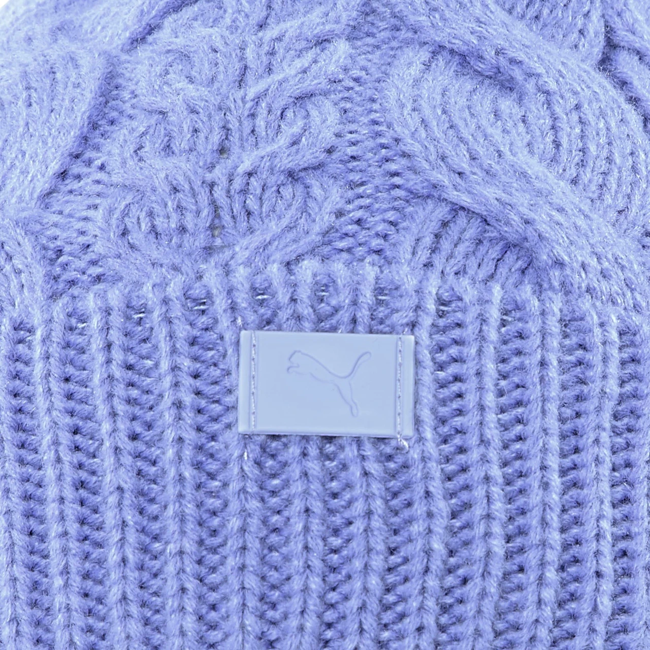 PUMA Golf Puma Womens Cable Pom Beanie 6 PUMA Golf Puma Womens Cable Pom Beanie - Image 4