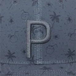 PUMA Golf Puma Tropical Bliss P Trucker Snapback Cap -Brands Shop 024258 02 dt02 09564.1669665943