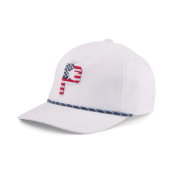 PUMA Golf Puma Pars & Stripes Rope Cap