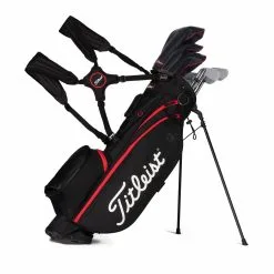 Titleist Players 4 Stand Bag -Brands Shop 2021 Players 4 Black Black Red TB21SX4 006 01 42632.1659459543