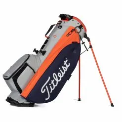 Titleist Players 4 Plus Stand Bag 2021 -Brands Shop 2021 Players 4 Plus Gray Navy Flame TB21SX1 248 01 37809.1677002467