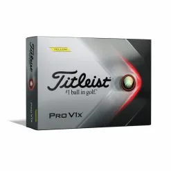 Titleist Pro V1X Yellow Dozen Golf Balls 2021
