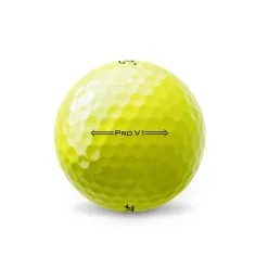 Titleist Pro V1 Yellow Dozen Golf Balls 2021 -Brands Shop 2021 Pro V1 yellow sidestamp 23649.1675874275