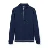 FootJoy Golf FootJoy Junior Half-Zip Contrast Stitch Mid-Layer