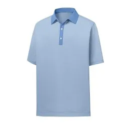 FootJoy Golf FootJoy ProDry Stretch Lisle Mini Check Print Polo -Brands Shop 26627 37954.1675975903