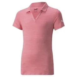 PUMA Golf Puma Girls Cloudspun Free Polo