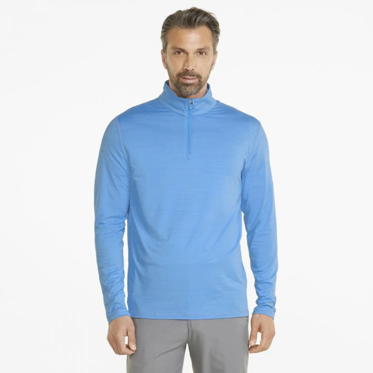 PUMA Golf Puma Cloudspun GRYLBL 1/4 Zip 3 PUMA Golf Puma Cloudspun GRYLBL 1/4 Zip
