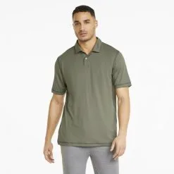 PUMA Golf Puma Cloudspun GRYLBL Polo