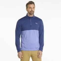 PUMA Golf Puma Gamer Colorblock 1/4 Zip Pullover -Brands Shop 532985 11 mod01 42699.1679074300