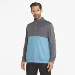 PUMA Golf Puma Gamer Colorblock 1/4 Zip Pullover -Brands Shop 532985 14 mod01 38812.1679074300