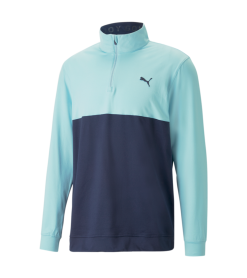 PUMA Golf Puma Gamer Colorblock 1/4 Zip Pullover -Brands Shop 532985 20 35545.1679074300