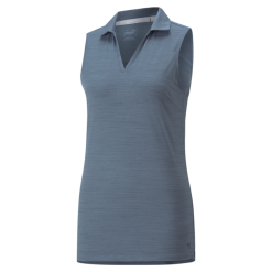 PUMA Golf Puma Womens Cloudspun Coast Sleeveless Polo
