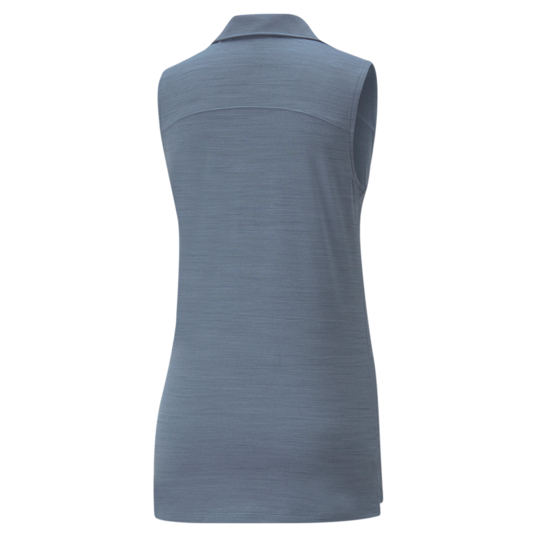 PUMA Golf Puma Womens Cloudspun Coast Sleeveless Polo 6 PUMA Golf Puma Womens Cloudspun Coast Sleeveless Polo - Image 4
