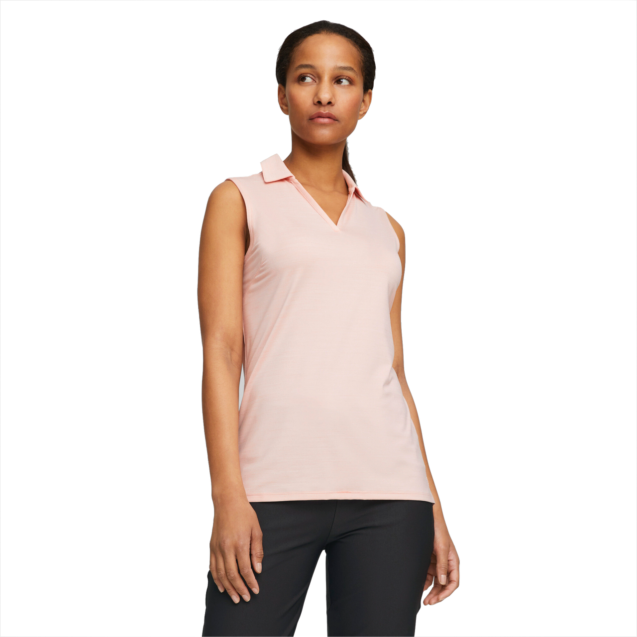 PUMA Golf Puma Womens Cloudspun Coast Sleeveless Polo 24 PUMA Golf Puma Womens Cloudspun Coast Sleeveless Polo - Image 22