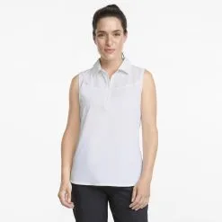 PUMA Golf Puma Womens Harding Sleeveless Polo