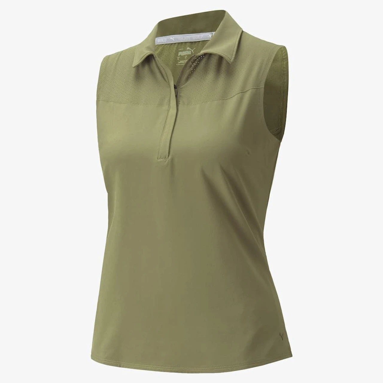 PUMA Golf Puma Womens Harding Sleeveless Polo 17 PUMA Golf Puma Womens Harding Sleeveless Polo - Image 15