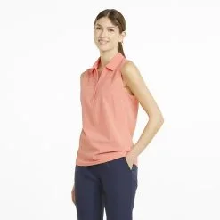 PUMA Golf Puma Womens Harding Sleeveless Polo 50 PUMA Golf Puma Womens Harding Sleeveless Polo -Brands Shop 532993 12 mod01 33660.1669154922