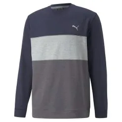 PUMA Golf Puma Cloudspun Colorblock Crewneck -Brands Shop 535458 02 00843.1679075015