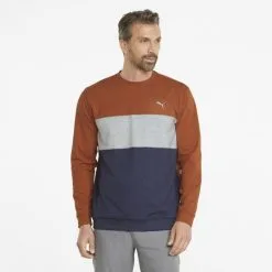 PUMA Golf Puma Cloudspun Colorblock Crewneck -Brands Shop 535458 04 mod01 40760.1679075015