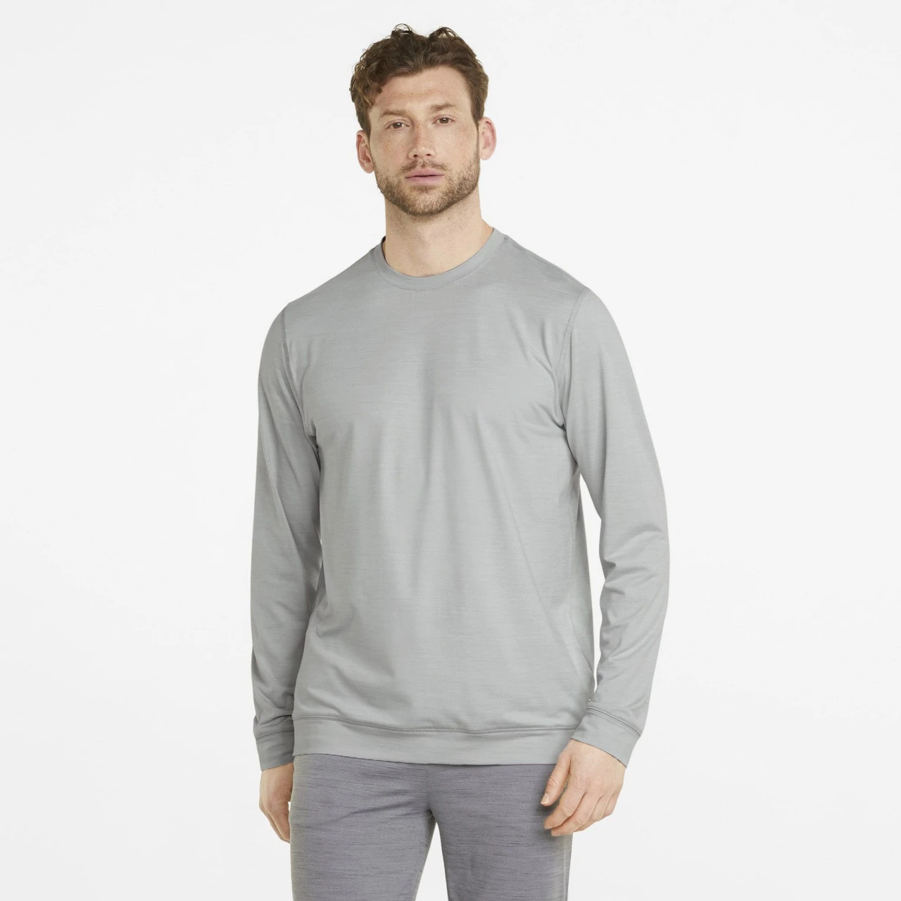 PUMA Golf Puma Cloudspun GRYLBL Crewneck 8 PUMA Golf Puma Cloudspun GRYLBL Crewneck - Image 6