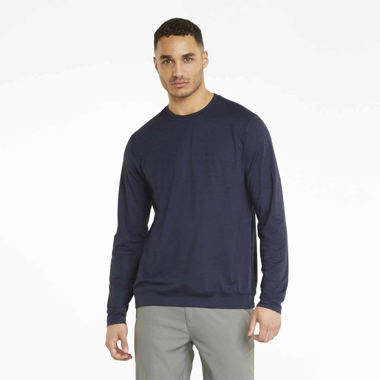 PUMA Golf Puma Cloudspun GRYLBL Crewneck 13 PUMA Golf Puma Cloudspun GRYLBL Crewneck - Image 11