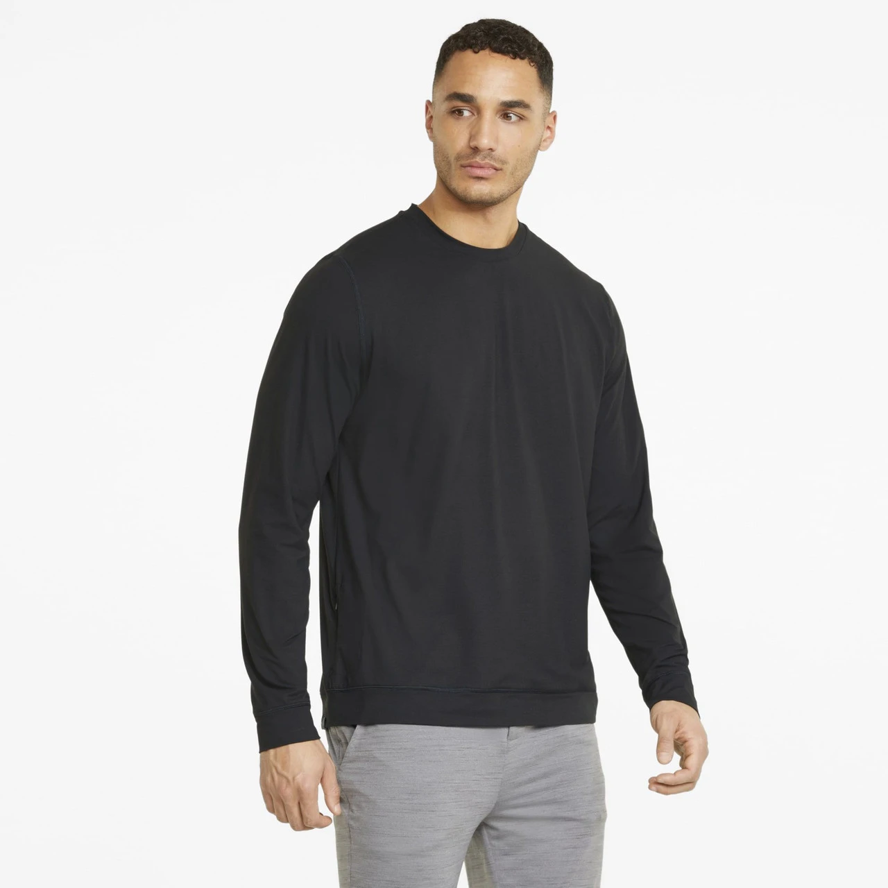 PUMA Golf Puma Cloudspun GRYLBL Crewneck 18 PUMA Golf Puma Cloudspun GRYLBL Crewneck - Image 16