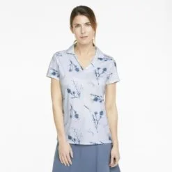PUMA Golf Puma Womens MATTR Lowlands Polo