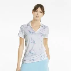 PUMA Golf Puma Womens MATTR Lowlands Polo -Brands Shop 535510 02 mod01 71417.1669155346
