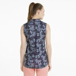 PUMA Golf Puma Womens Cloudspun Flora Sleeveless Polo -Brands Shop 535514 02 mod02 53984.1679082042
