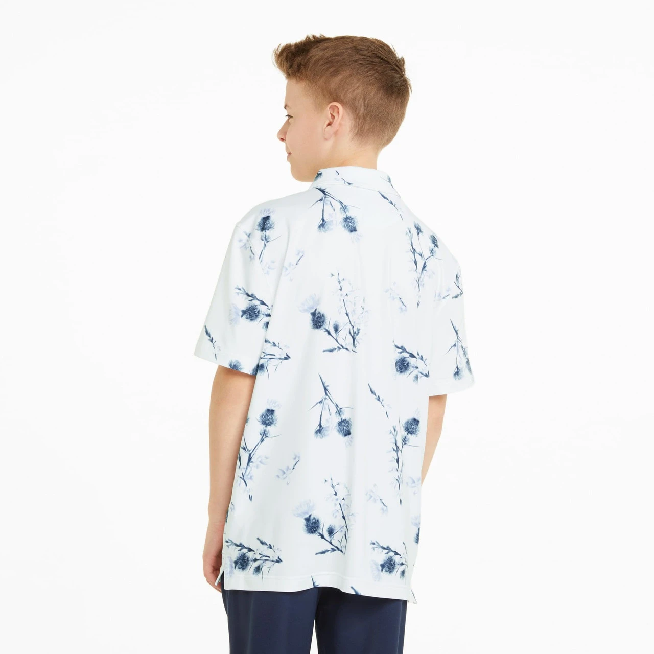 PUMA Golf Puma Boys MATTR Lowlands Polo 8 PUMA Golf Puma Boys MATTR Lowlands Polo - Image 6