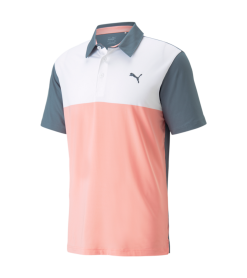 PUMA Golf Puma Cloudspun Colorblock Polo -Brands Shop 537448 04 68755.1678997975
