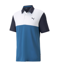 PUMA Golf Puma Cloudspun Colorblock Polo