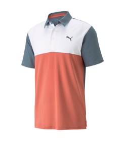 PUMA Golf Puma Cloudspun Colorblock Polo -Brands Shop 537448 06 53479.1678997975