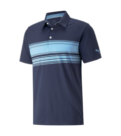 PUMA Golf Puma MATTR Grind Polo (LS) -Brands Shop 537451 11 59329.1678997511