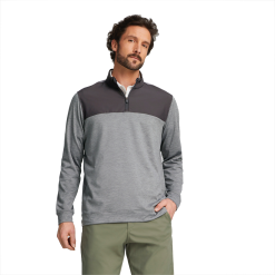 PUMA Golf Puma Cloudspun Colorblock Quarter Zip -Brands Shop 537464 01 mod01 36708.1679075537