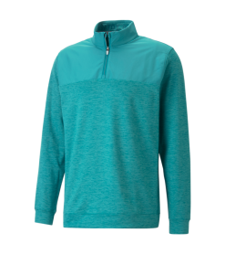 PUMA Golf Puma Cloudspun Colorblock Quarter Zip -Brands Shop 537464 04 75191.1679075537