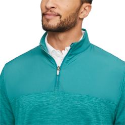 PUMA Golf Puma Cloudspun Colorblock Quarter Zip -Brands Shop 537464 04 mod02 24583.1679075538