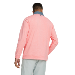 PUMA Golf Puma Cloudspun Colorblock Quarter Zip -Brands Shop 537464 05 mod04 88662.1679075537