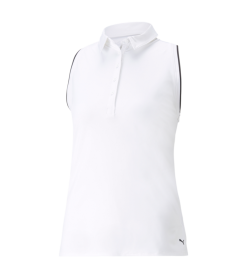 PUMA Golf Puma Womens MATTR Peak Sleeveless Polo -Brands Shop 537486 01 63116.1679083073