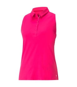 PUMA Golf Puma Womens MATTR Peak Sleeveless Polo -Brands Shop 537486 05 31015.1679083073