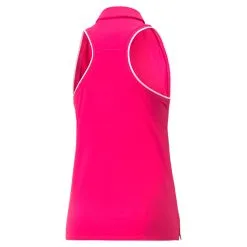 PUMA Golf Puma Womens MATTR Peak Sleeveless Polo -Brands Shop 537486 05 bv 34931.1679083074