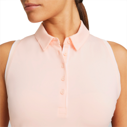PUMA Golf Puma Womens MATTR Peak Sleeveless Polo -Brands Shop 537486 06 mod02 76088.1679083074