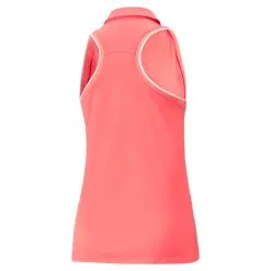 PUMA Golf Puma Womens MATTR Peak Sleeveless Polo -Brands Shop 537486 08 bv 75474.1679083073