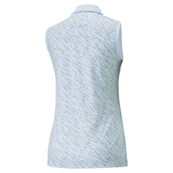 PUMA Golf Puma Womens Cloudspun Whitewater Sleeveless Polo -Brands Shop 537490 02 bv 47613.1679082362
