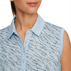 PUMA Golf Puma Womens Cloudspun Whitewater Sleeveless Polo -Brands Shop 537490 02 mod02 01095.1679082362