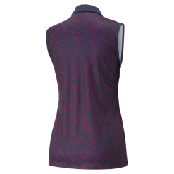 PUMA Golf Puma Womens Cloudspun Whitewater Sleeveless Polo -Brands Shop 537490 03 bv 63679.1679082362