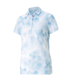 PUMA Golf Puma Womens MATTR Cloudy Polo -Brands Shop 537495 08 87849.1679082631