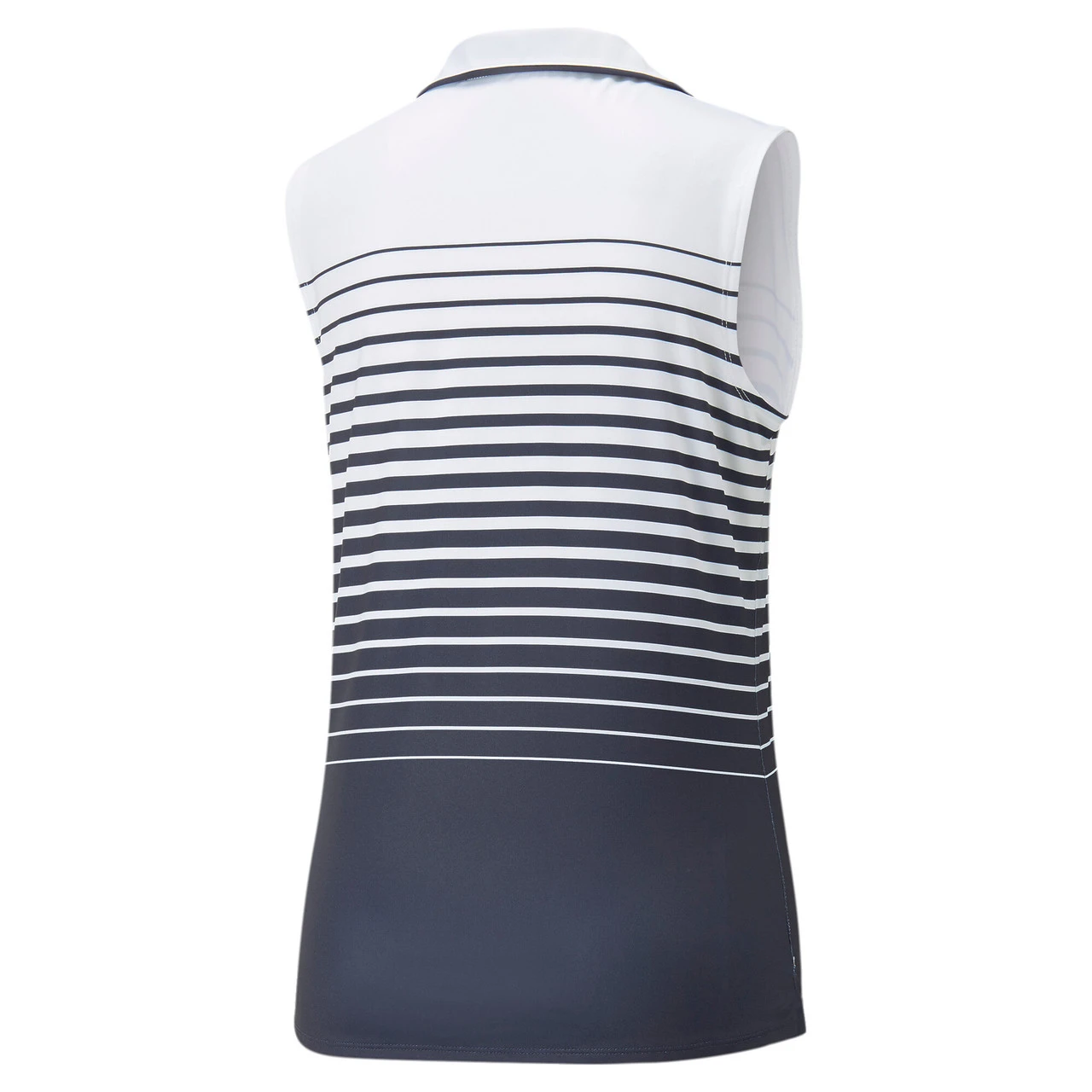 PUMA Golf Puma Womens MATTR Sleeveless Stripe Polo 7 PUMA Golf Puma Womens MATTR Sleeveless Stripe Polo - Image 5