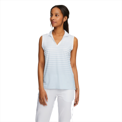 PUMA Golf Puma Womens MATTR Sleeveless Stripe Polo 46 PUMA Golf Puma Womens MATTR Sleeveless Stripe Polo -Brands Shop 537496 03 mod01 20213.1679082957